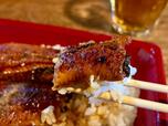 【ガスト うなぎ弁当】うなぎは厚みがあり、柔らかな口当たりを楽しめます
