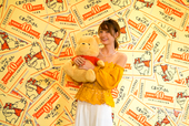 8月3日「はちみつの日」＜＃プーさんといっしょキャンペーン＞PRイベントに登場した木下優樹菜さん
