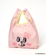 【BUNNI KONBINY meets tiny tiny】「エコバッグ」1,490円　フェイス柄でインパクト◎