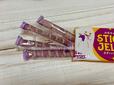 【カルディ ニャップザック/ハロウィンスティックゼリー×1袋(16g×4本)】ちゅるんと食べられるスティックゼリー!ぶどう味です♪