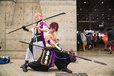 「ニコニコ超会議2016」より　『刀剣乱舞-ONLINE-』コスプレ　左からYu-Yaさん、kenさん