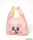 【BUNNI KONBINY meets tiny tiny】「エコバッグ」1,490円　フェイス柄でインパクト◎