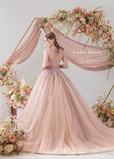 【クラウディア】「Lulu felice（ルル・フェリーチェ）」新作ウェディングドレス｜LU-1020_Beige