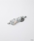 ミッキー&ミニー / アーガイルシルクアイマスク ブルー×ブラウン ¥23,100