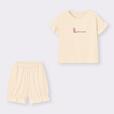 フリルラウンジセット(半袖&ショートパンツ) ¥2,990｜GU「おぱんちゅうさぎ」コレクション