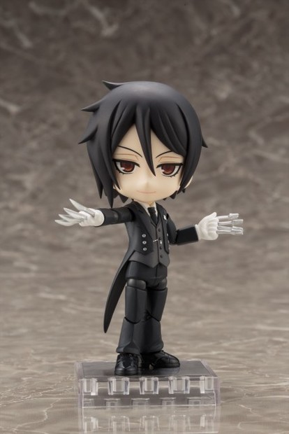 悪魔的な執事が2.3頭身でフィギュア化！「キューポッシュ 黒執事