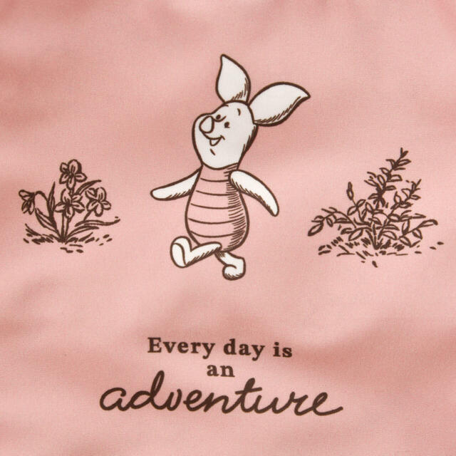 ピグレット 衣類圧縮収納ポーチ(S) POOH TRAVEL 1,800円