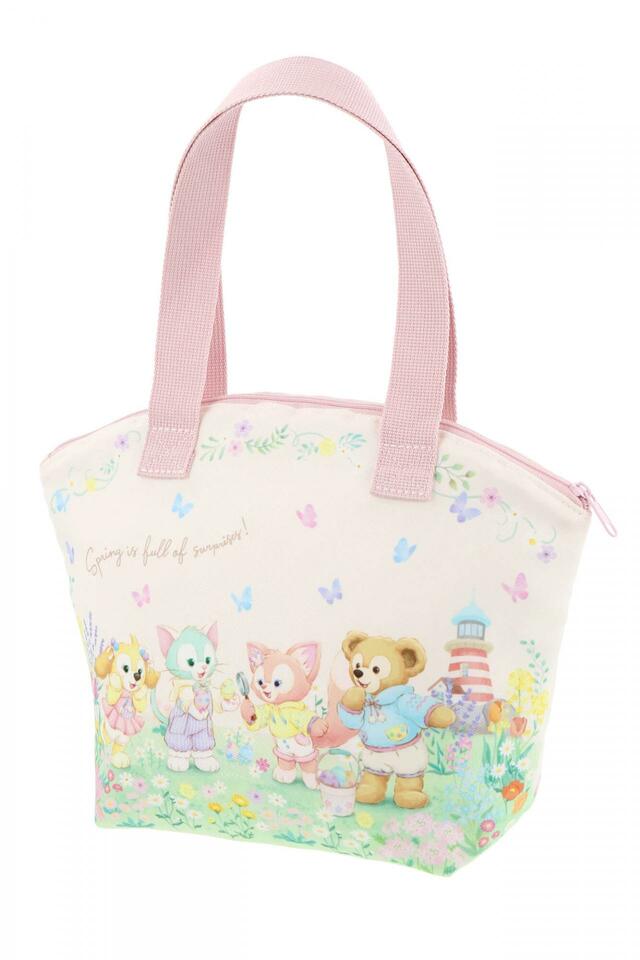 スーベニアランチケース 1,300円｜東京ディズニーシー「ダッフィー＆フレンズのカム・ファインド・スプリング！」スーベニア付きメニュー｜発売日：2024年4月1日（月）