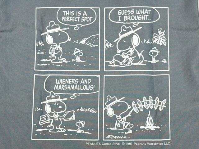 ビーグル・スカウト仕様のスヌーピー＆ウッドストックがかわいすぎるデザイン！