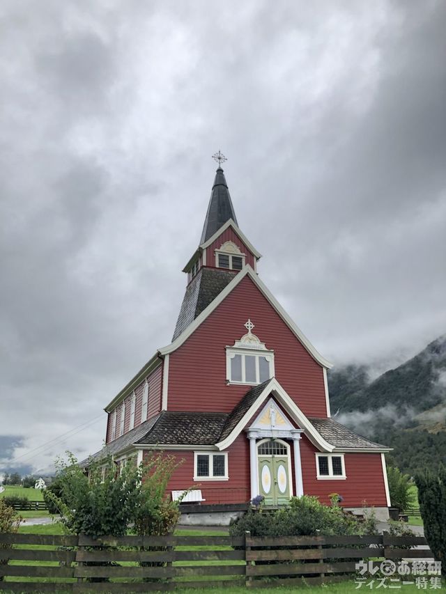 オールデンにある木造教会