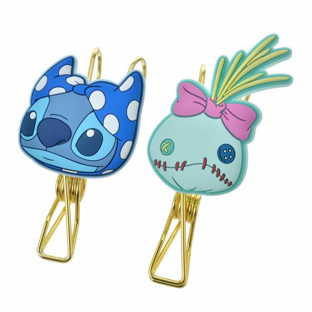 スティッチ＆スクランプ ハンガークリップ Disney Stitch＆Scramp OHANA LIFE 2,200円