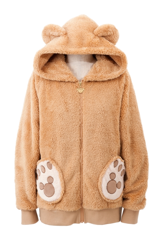 パーカ（ダッフィー）S, M, L, LL 各¥5,300