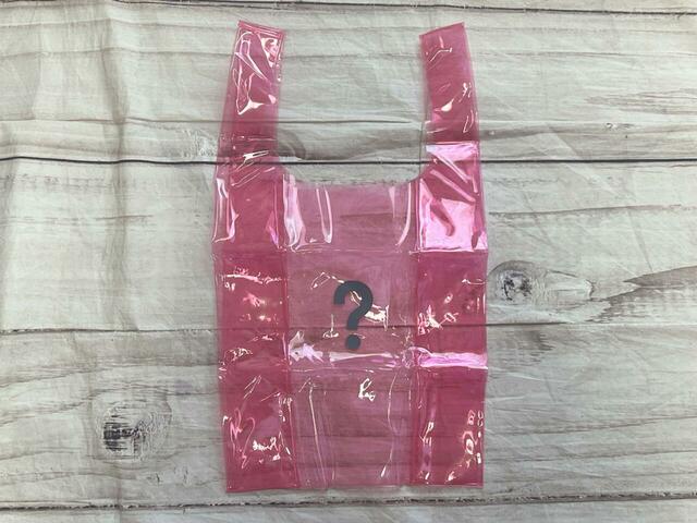 アイム ドーナッツ?のショップ袋をそのまま再現した夏らしいクリアトート