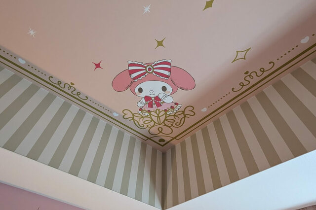 【東京ドームホテル】マイメロディルームの天井