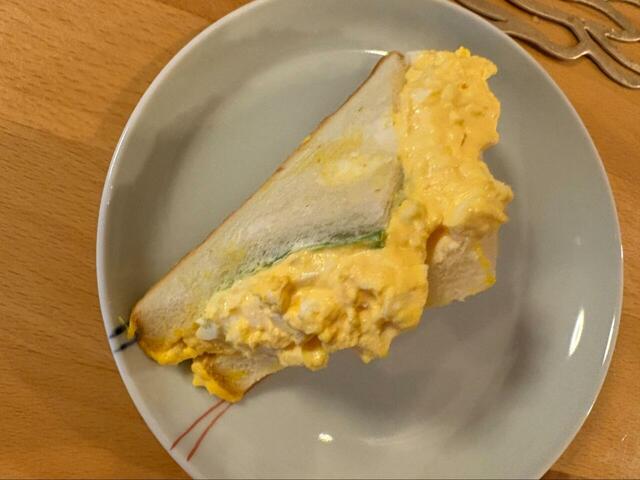 【コストコ　サンドイッチコンボ】しっとりパンとまろやかたまごが絶妙にマッチ♪