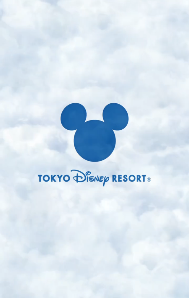 1.「東京ディズニーリゾート・アプリ」起動直後の画面