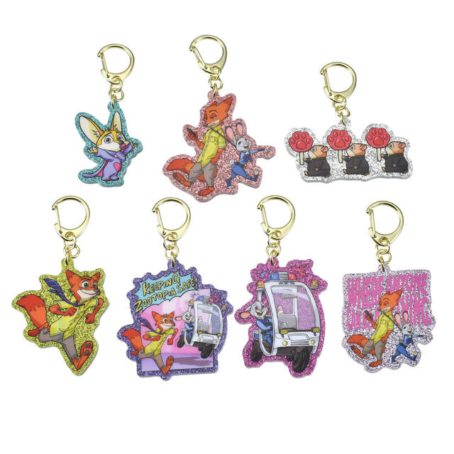 ズートピア シークレットキーホルダー ZOOTOPIA COMIC STYLE 700円