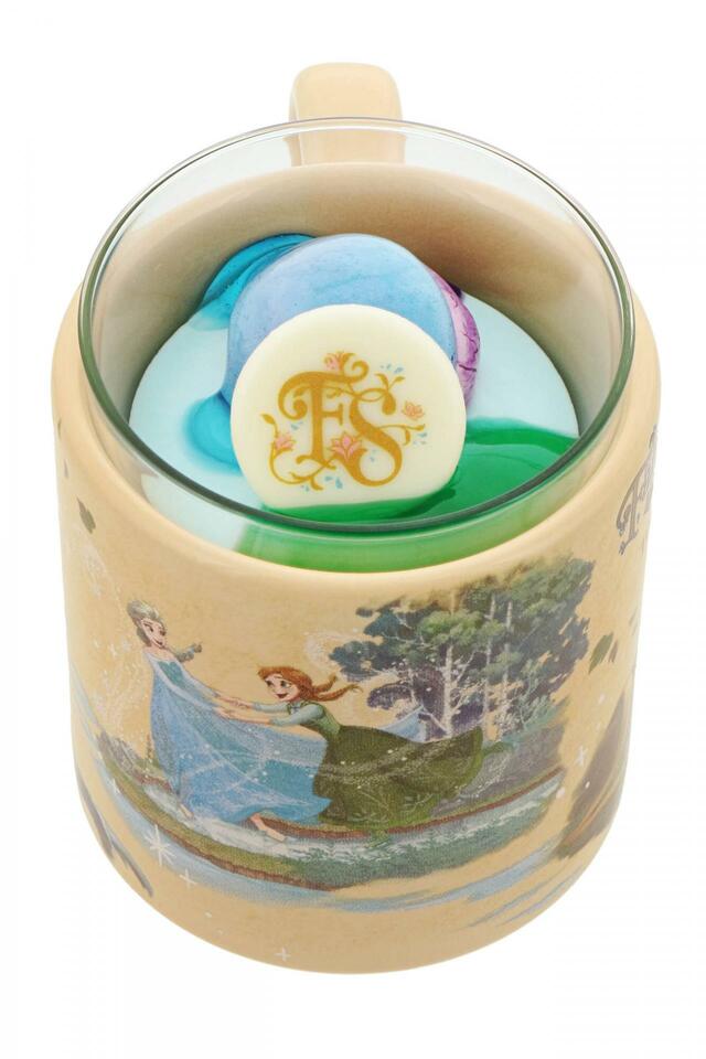 ライムゼリー＆ヨーグルトムース、スーベニアカップ付き 1,200円｜ルックアウト・クックアウト｜「ピーターパンのネバーランド」内レストラン｜東京ディズニーシー「ファンタジースプリングス」メニュー