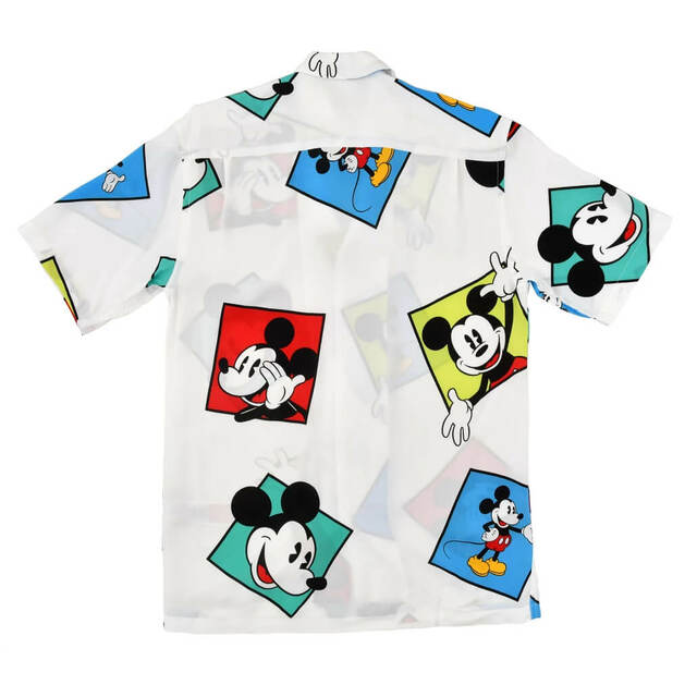 ミッキー 半袖シャツ ホワイト M L MICKEY ＆ CO. 6,930円