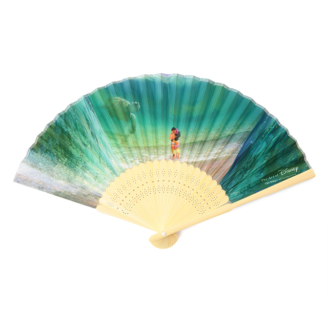 布扇子 3,000円｜H21cm｜ディズニー・アート展　いのちを吹き込む魔法