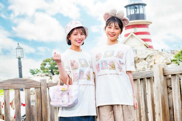 ダッフィー&フレンズの「ウェア・スマイルズ・グロウ」グッズ|東京ディズニーシー|発売日:2024年7月1日(月)