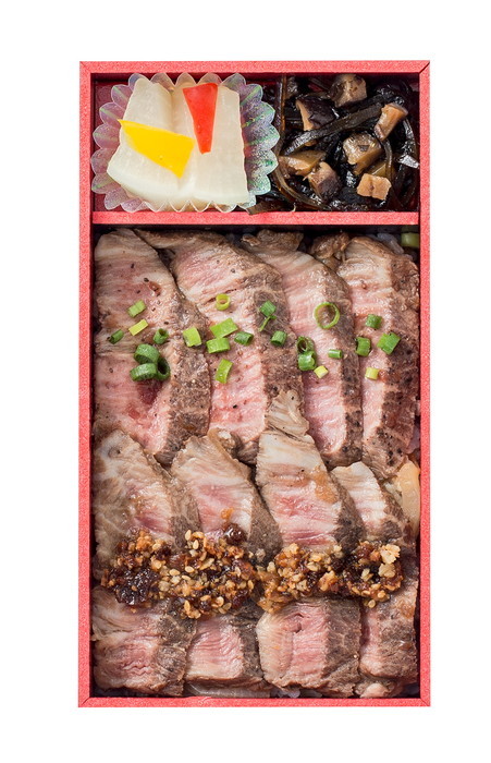 上州牛のステーキ弁当
