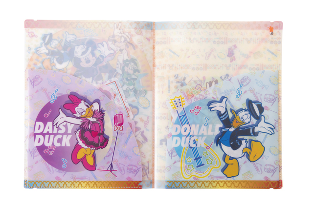 クリアホルダー ¥900｜サイズ：A4 、6ポケット｜東京ディズニーランド「クラブマウスビート」グッズ