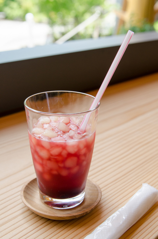 赤いビタミンドリンク（ブルーベリー＋アセロラ＋グレープフルーツ＋レモン）