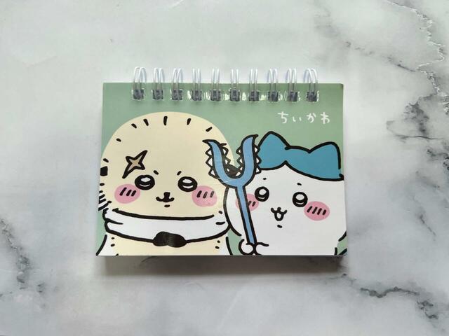 ちいかわリングメモ帳(横型)/税込110円