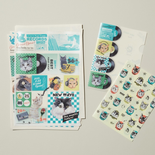 クリアファイル3枚セット ￥880