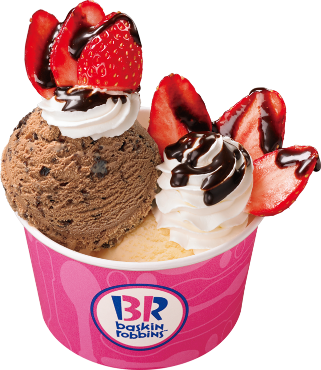 カップサンデー キッズダブル チョコレートソース