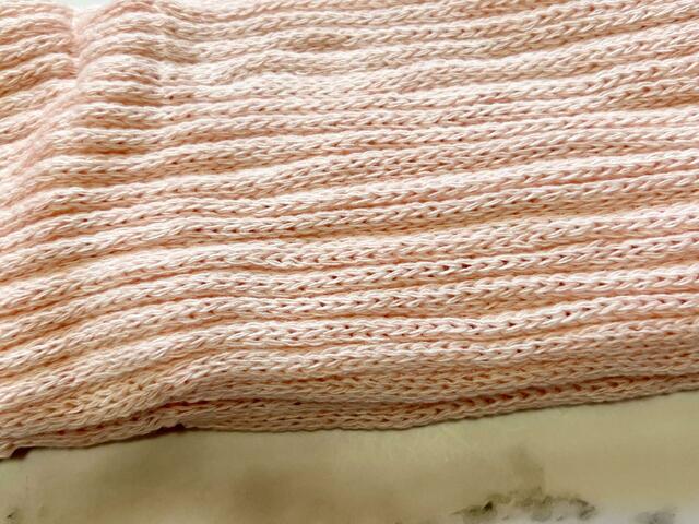 ピンクはかわいらしい印象の淡いピンク