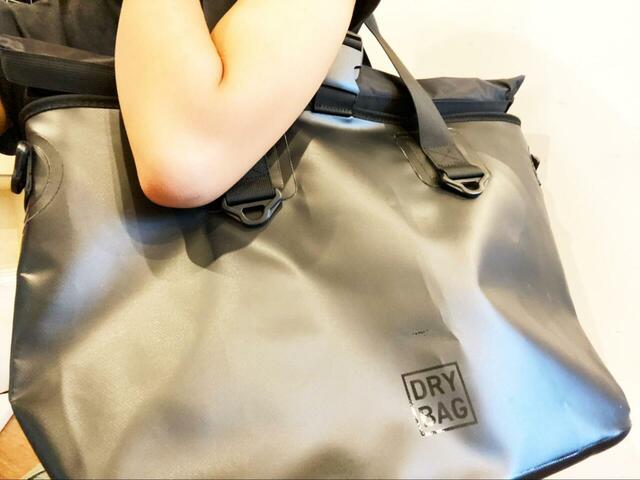 【オウルテック 3way防水バッグ】手さげ、肩かけ、トートの3wayで使えます♪