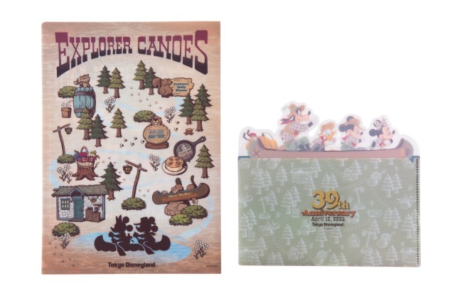 【東京ディズニーランド39周年記念グッズ】クリアホルダーセット