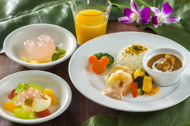 「ポリネシアンテラス・レストラン」ランチ（4才から8才までのお子様）