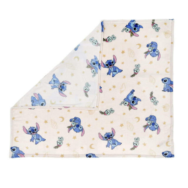 【キッズ用】スティッチ&スクランプ ブランケット ENJOY WINTER 2,900円