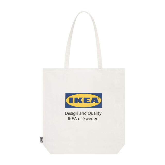 【イケアの人気バッグ売上ランキング 2位】「EFTERTRÄDA/エフテルトレーダ バッグ ホワイト」IKEA Family価格 599円(税込)、通常価格 799円(税込)