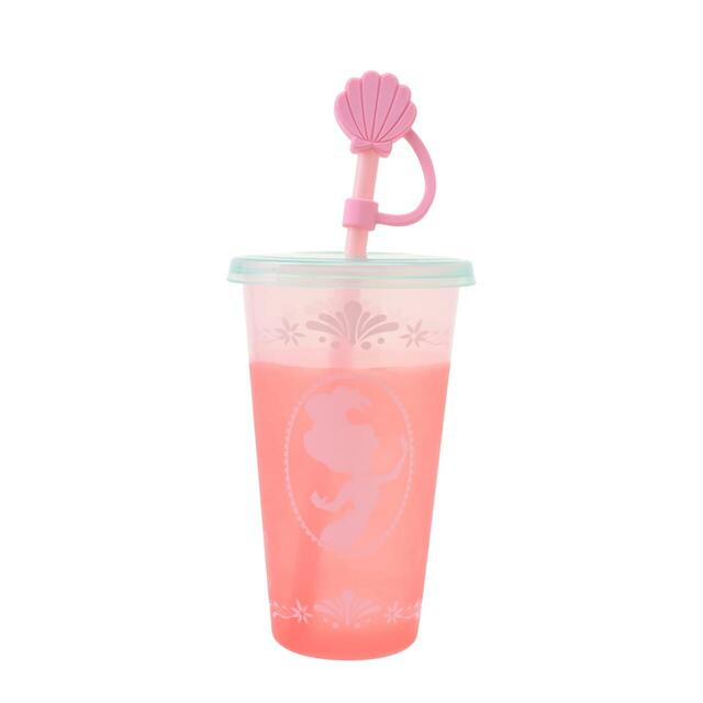 アリエル タンブラー カラーチェンジ ストローキャップ付き プリンセスシルエット Drinkware 1,500円