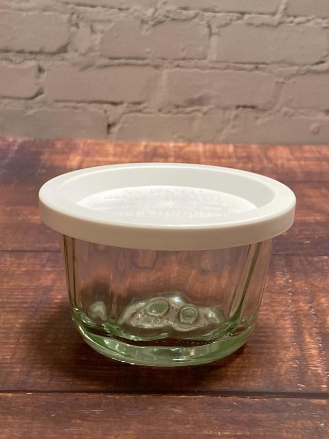 【ナチュラルキッチン】WECK Gugelhupfglas （クグロフグラス）165ml／税込330円・WECK Keep fresh Cover 80専用／税込110円