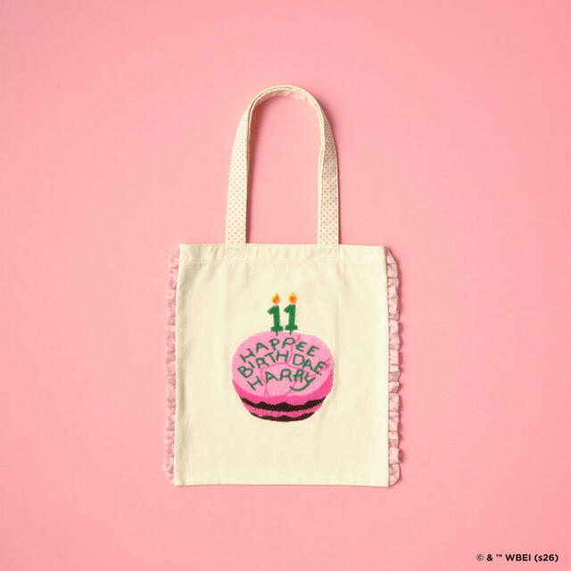 Afternoon Tea LIVING「ハリー・ポッター アイテム」サガラ刺繍トートバッグ \6,600