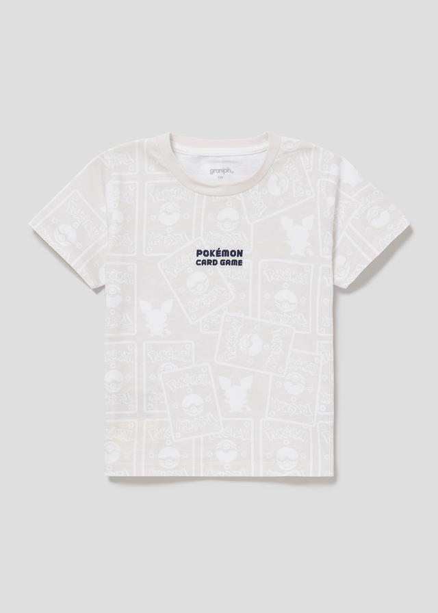 ポケモンカード パターン(P-Lab.)｜コラボキッズTシャツ ¥2,200