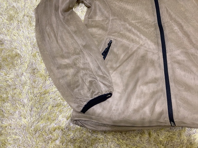 【ワークマン DIAGUARDメッシュフーディ】ベージュを購入しました