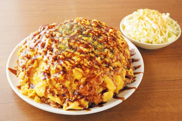 ごはんや元気　チキンオムライス（大盛） 1880円