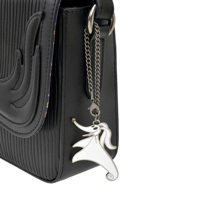 【ANNA SUI】ジャック・スケリントン＆ゼロ ショルダーバッグ バッグチャーム付き ストライプ 27,000円