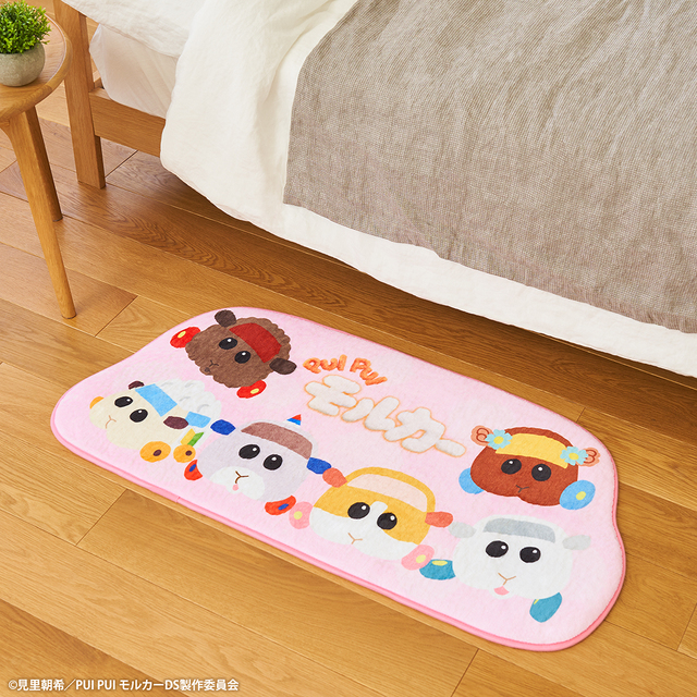 PUI PUI モルカー ダイカットマット