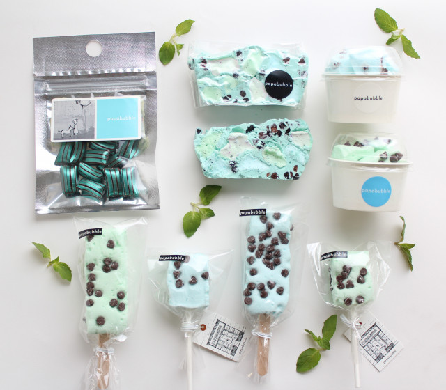 パパブブレのチョコミント」が今年も登場! キャンディ&マシュマロなど