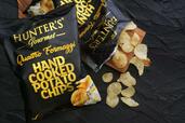 「ハンターズ クアトロフォルマッジフレーバーポテトチップス」125g
