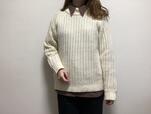 【UNIQLO U（ユニクロ ユー）　ローゲージ モックネックセーター】紹介した2商品を組み合わせてみました