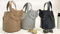 【ROOTOTE】EU.デリ2way.neco-A 6,380円(6451 01 BEIGE、02 GRAY、03 BLACK)サイズ:W32×H19×D14.5cm