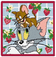 フェイラー トムとジェリー ハンカチ「TOM AND JERRY GOOD FRIENDS」